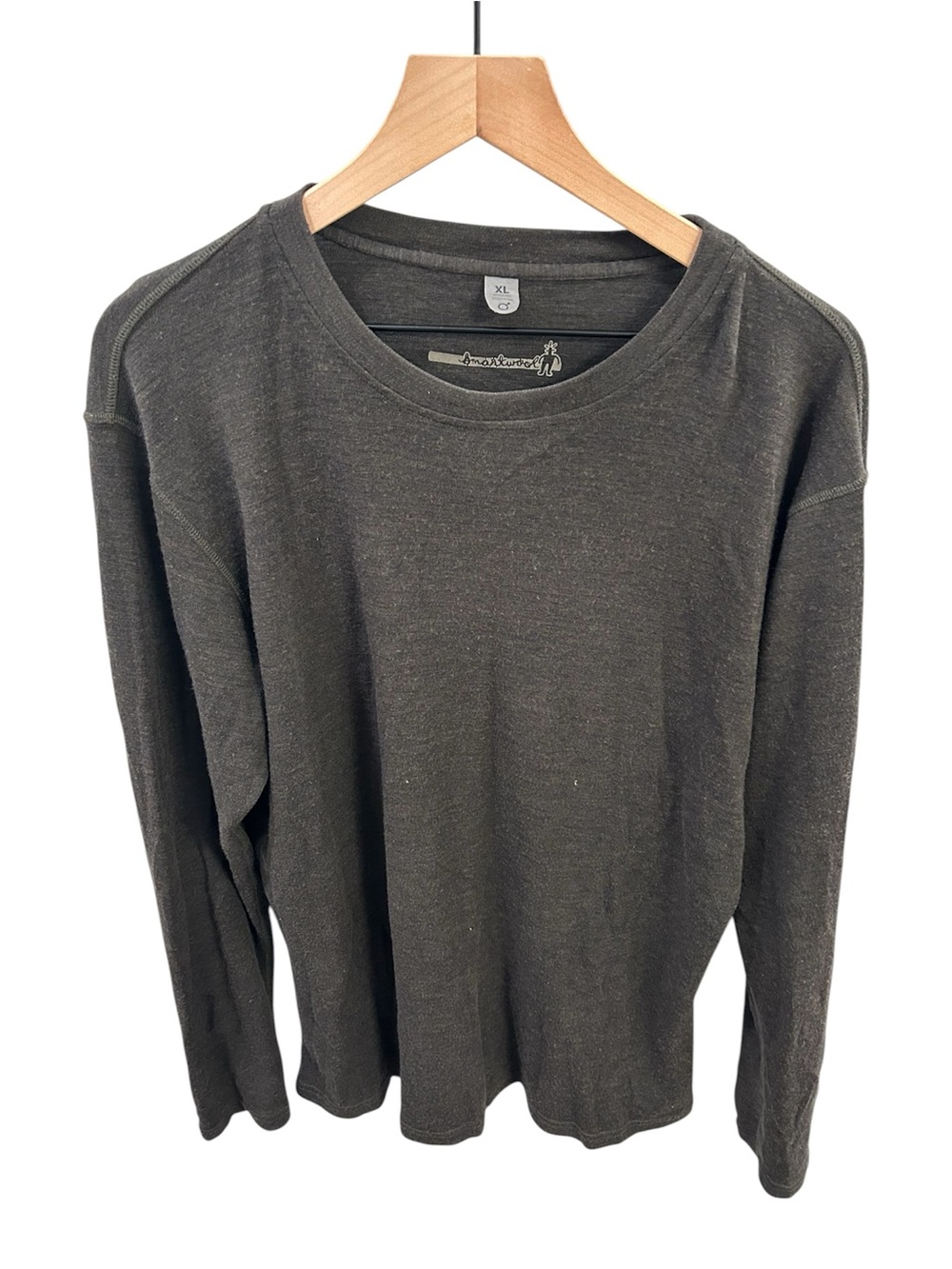 Men’s Smartwool 100% Merino Wool Long Sleeve Shirt – XL